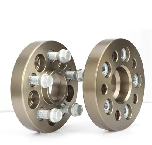 VREFOEAX Spurverbreiterungen 2 Stück 7075 Aluminium Legierung Rad Adapter Spacer PCD 5x112 CB=66.5mm Für Benz W204/205/211/212/213/220/245 M14x 1,5 Rad Spurverbreiterungen(50MM)