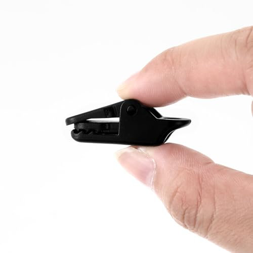 22 PCS Tarp Clips Heavy Duty Lock Grip, Tent Awning Clamp for Tarp, Tarp Hold down Clips Tarp Clamp Shark Tent Fasteners Holder for Camping Awnings Outdoor Camping Caravan Canopies Car Pool Covers