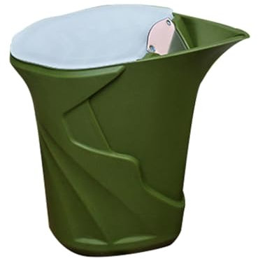 fanelod Cafetera con percolador pequeño, Cafetera portátil - Cafetera de silicona Percolador de modo de velocidades Taza hecha a mano,Tetera sin mango, tetera para hacer café, bote de agua para