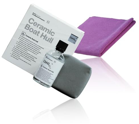 Koch Chemie Ceramic Boat Hull 0,1L Cbh0.01 inkl Microfaser Poliertuch Boot Versiegelung Yacht Keramik Versiegelung Gelcoat Keramik Versiegelung Boot Versiegelung