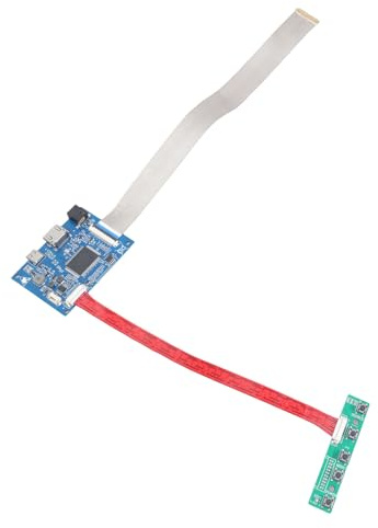 ZEPFJHE 40-polige LCD-Controller-Platine für 2K-Displays, HDTV-kompatibel und Typ-C-Eingänge, unterstützt mehrere Sprachen, Fernbedienungskompatibles Board