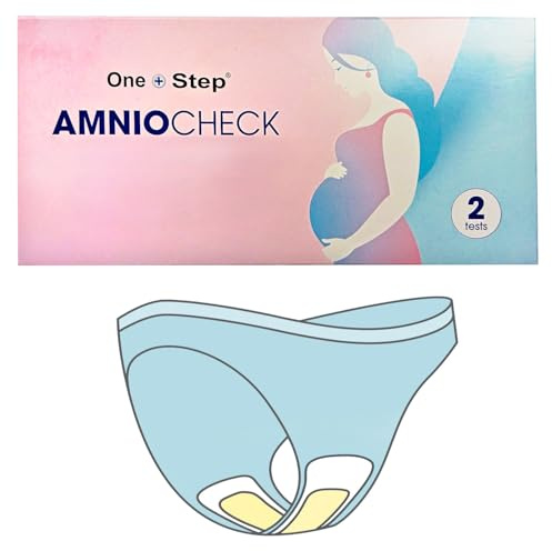 2 x One+Step Amniocheck I Slipeinlage zur Frühkontrolle bei Blasensprung I Sichere Erkennung von austretendem Fruchtwasser I Risikominimierung bei Aufplatzen der Fruchtblase