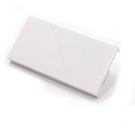 kenable 50mm x 25mm Blanking Plate/Insert for Face Plates [25x50 Blanking Plate]