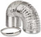 Air Ducting Aluminium Foil Flexible Ventilation Fan Duct Extractor Hydroponics Grow Room (300mm x 10m (12))