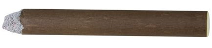 P'TIT CLOWN - 10347 - Faux Cigare - Fake Cigar - Accessoire de Déguisement - Gangster, Mafieux - Parfait pour Carnaval, Halloween, Fêtes à Thèmes, Soirées Costumées - Marron, 11 x 3 cm