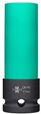 WIESEMANN 1893 Impact Socket 17mm for Aluminium Wheels for Impact Wrenches from I Power Socket Set I Sockets I Impact Socket I 0,5 inch I 80294