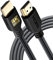 PowerBear Cable HDMI 4K 3 m | Paquete de 2, Alta velocidad, nylon trenzado y conectores de oro, 4K @ 60Hz, Ultra HD, 2K, 1080P, ARC y CL3 Clasificado | para el ordenador portátil, monitor y más