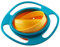 Jzhen Plato antiderrame Infantil Gyro Bowl para Bebés Niños