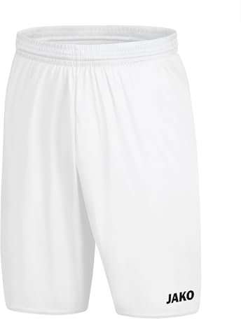JAKO Manchster 2.0 Short Kids Weissschwarz, 140 Kinder
