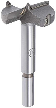 sourcing map Forstner - Brocas de 40 mm, carburo de tungsteno para madera con agujero de sierra de taladro para carpintería, perforación, perforación, color gris