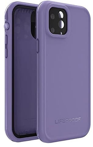 LifeProof Fre Case for iPhone 11 Pro Max, Waterproof (IP68), Shockproof, Dirtproof, Drop proof to 2 Meters, Sleek and Slim Protective Case with built in Screen Protector, Purple