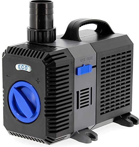 GT GARDEN Pompe de bassin 40 Watts, débit max 6000 litres/heure