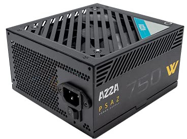 AZZA 750W PC-Netzteil, Nicht-modular, 80+ Bronze, schwarz, 4X PCIe