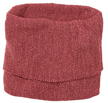 SCHLAUCH-SCHAL Baby & Kinder - 100% Bio-Merino – angenehm wärmend & super weich - unisex 1 – 12 Jahre – nachhaltig & fair – besonders leicht & dünn - made in Germany | Bordeaux-Rosé Gr. 2