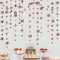 Rose Gold 40. Geburtstag Dekorationen Nummer 40 Kreis Dot Twinkle Star Girlande Metallic Hanging Streamer Bunting Banner Hintergrund für Frauen 40 Jahre alt Geburtstag 40 Jahre Party Supplies