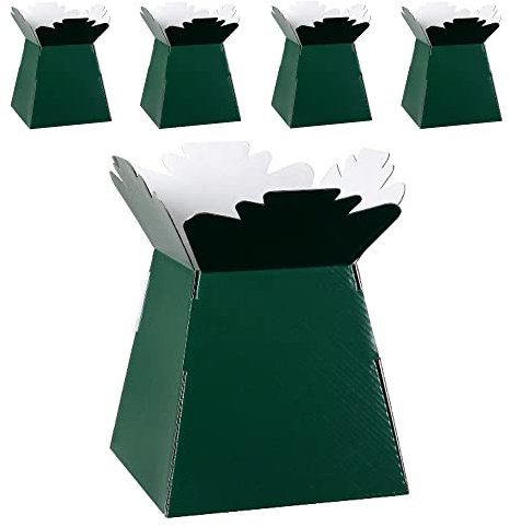 Confezione da 5 scatole per bouquet di fiori, confezioni regalo, per fiori, mazzi di fiori, piante, dolci, decorazioni per matrimoni, compleanni, anniversari, composizioni floreali, confezione da 5