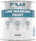 Polar Line Marker White Paint - 1 Litre - Heavy Duty & Hard-Wearing - Indoors & Outdoors - Ideal For Car Parks, Tennis Courts, Warehouses - Water, Chemical & Acid Resistant