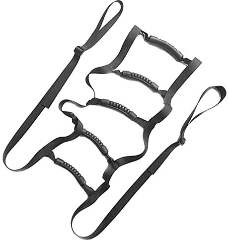 Bed Ladder, Rope Ladder, Bed Rising Aid for Elderly Seniors, Patients, Disabled, Bed Ladder, Bedridden Patients, Pull Up Rope Ladder, Adjustable Standing Aid Strap, Bed Ladder