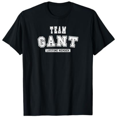 Team GANT Lifetime Mitglied Familie Nachname T-Shirt