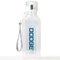 Sports Water Bottle 700ml, Leakproof and BPA Free Drinks Bottle, Gym Water Bottle, Waterbottle for Travel Picnic Camping Hiking (Transparent)