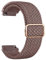 Amzpas Armband für Amazfit GTR 2/GTR 3/GTR 4 Armband,Nylon 22mm Verstellbares Geflochtenes Ersatzarmbänder für Amazfit GTR 47mm/GTR 3 Pro/GTR 2e/Stratos 3/Cheetah Pro Damen Herren (Violett)