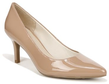 LifeStride Womens Sevyn Pump Desert Nude Patent 10 M