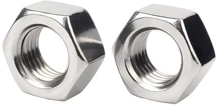 SYDARSYN Muttern M3.5 Sechskantmuttern Edelstahl Sechskantmutter Sechskant Mutter (50 Stück)