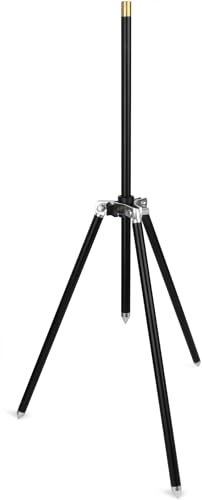 Storfisk fishing & more Dreibein-Stativ Rutenhalter mit englischem Gewinde, höhenverstellbar (40-70 cm), Set:Ohne Rutenauflage