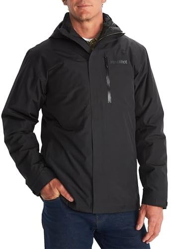 MARMOT Herren Ramble Component Jacket Wasserdichte Jacke, warme 3 in 1 Regenjacke mit Kapuze, winddichter Regenmantel, atmungsaktiver Windbreaker, ideal zum Wandern (1er Pack)
