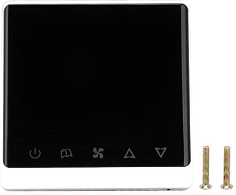 Otufan Thermostat, AC220V Digital LCD Thermostat Fan Coil Klimaanlage Temperaturregler 5℃‑