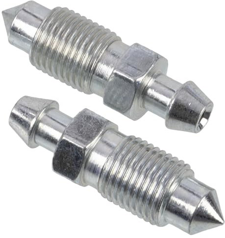 AERZETIX - C71232 - Satz von 2 Ventilen Entlüftungsschraube M10x1 - kompatibel mit Nissan Renault Bmw Toyota Lancia Mercedes-Benz Opel Audi Mitsubishi Hyundai Fiat Vw Honda - OE-Nummern 4D0615273