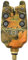 Angeln Bissanzeiger Wasserdicht Karpfenangeln Alarm Kit Bissanzeiger mit Lautstärke + Tonregler Karpfen Hecht Angeln Bissanzeiger Angeln Bissanzeiger (Camouflage)