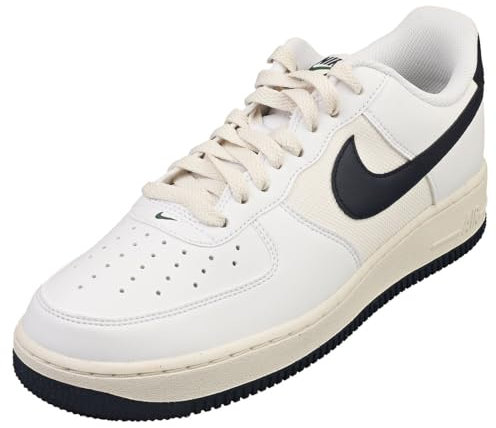 NIKE Air Force 1 '07, Sneaker Hombre, White Obsidian Fir Phantom, 37.5 EU