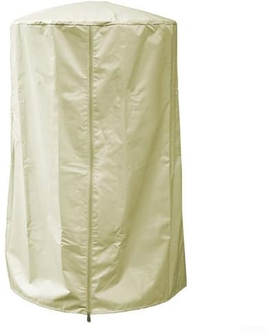 EasyByMall Copertura protettiva per riscaldamento, scaldabagno e riscaldatore da giardino in tessuto Oxford resistente, custodia inclusa, 61 x 96,5 cm, 190T (beige)
