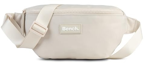 Bench Nova Damen und Herren Bauchtasche Gürteltasche Hüfttasche Handytasche, Natur/beige, 25 x 14 x 8,5 cm