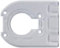 Bosch 1x PRO Grundplatte für Oberfräser (Breite 93 mm, Professional Zubehör Akku-Fräse)