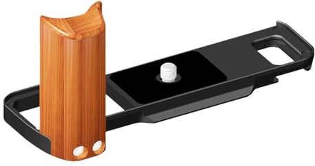 L-Shape Fit Plate, Stable Support, Black, Silver, X-E5 Quick Release Plate, Solid Metal Tripod Plates, Adventure Friendly, For Swimming, Camping, Hiking, Fishing