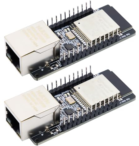AYWHP 2 pezzi WT32-ETH01 ESP32 ethernet porta seriale integrata Bluetooth + modulo WiFi Combo Gateway