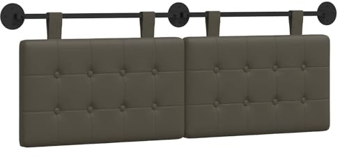 vidaXL Hängendes Kopfteil Kunstleder, Elegantes, modernes Kopfteil, stylische Wandmontage, Flexibles Design, platzsparend, gemütliche Rückenlehne