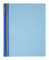 Durable Durabind Sichthefter mit Bindesystem für 30 Blatt A4, 25 Stück, blau, 225006
