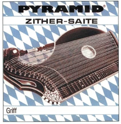 Pyramid Zither-Saiten Zither Griff. Münchner Stimmung G Tombak besp. 582.404
