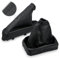 Tuning Hero 5901685860826 Set Schaltmanschette und Handbremsmanschette Schwarz
