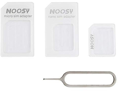 wortek Nano SIM Adapter auf Micro und Standard SIM 4er Set inkl. alle Adapter