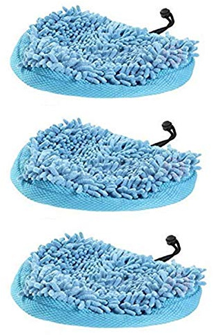 Microfibre Coral Washable Cloth Pads to fit H2O Steam Mops (Pack of 3)