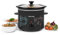 Salter EK2842 3.5L Chalkboard Slow Cooker – Family Sized Electric Cooker, Removable Easy-Clean Ceramic Pot with Tempered Glass Lid, Batch Cooking, Large Soup Pot, Cool-Touch Handles, 3 Heat Settings