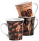 Unbekannt Flirt by R&B Kaffeebecher Rustica 3 farbig Sortiert 312 ml 10,2cm 9,3cm, 6 Stück
