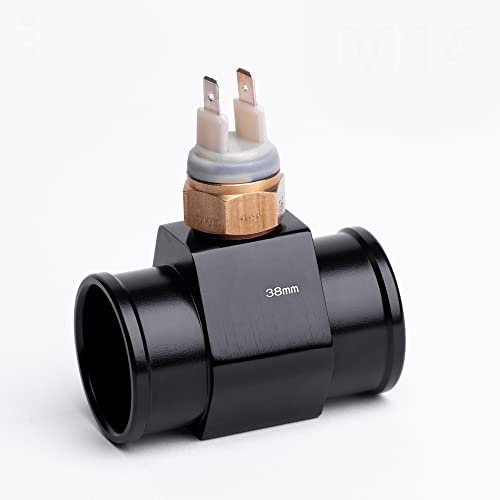 28 mm, M14, adattatore, tubo refrigerante per acqua, filettatura M14, accessorio metrico aggiuntivo (28 mm, senza interruttore termico)