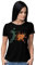 BLAK TEE Damen Summer Beach Volleyball Graphic T-Shirt M