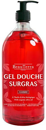 BeauTerra Gel Douche Surgras Ambre 1 L