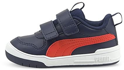 PUMA Multiflex SL V Inf, Scarpe da Ginnastica Unisex-Bambini, Peacoat/Grenadine, 27 EU